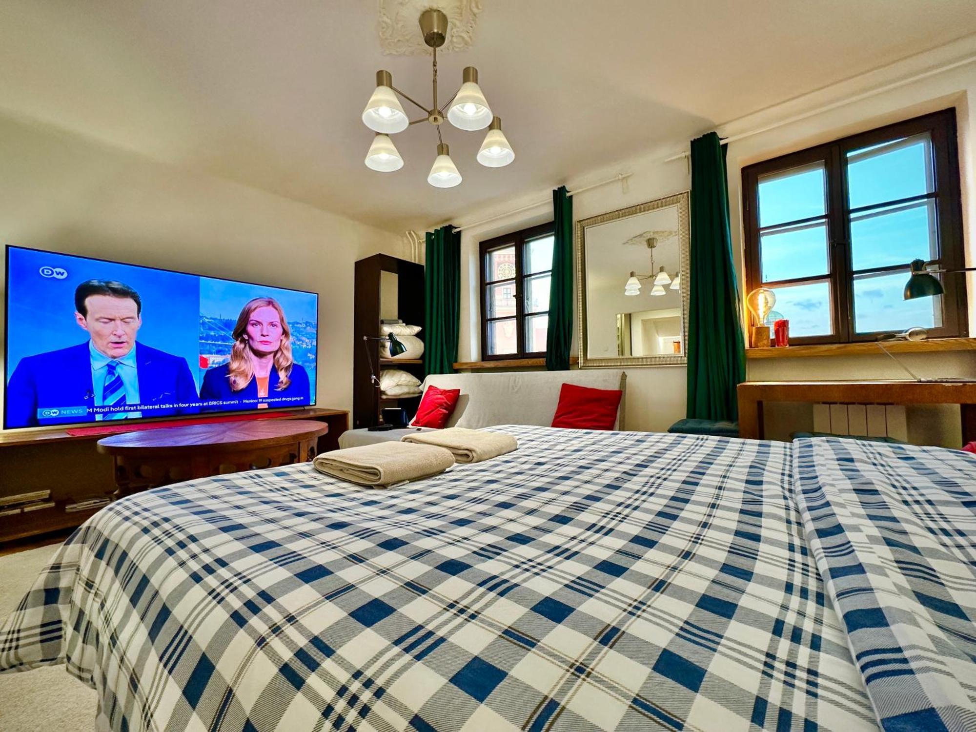 Old Town Best View Wifi 300 Mb/S Huge Screen Netflix Appletv Amazontv Warsaw Exterior photo